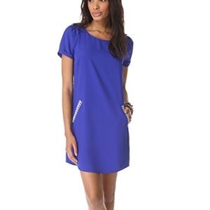 Scotch&Soda Electric Blue Beaded Dress